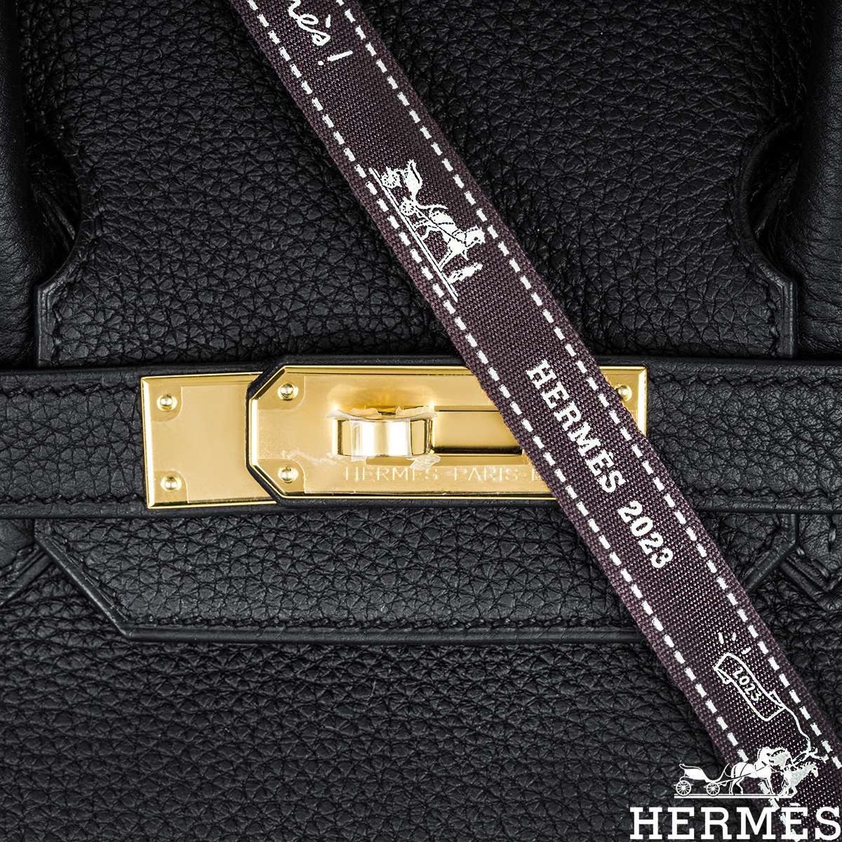 Hermes Birkin 30 Noir Black Togo Gold Hardware #D - Vendome Monte Carlo